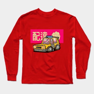 Delivery car Long Sleeve T-Shirt